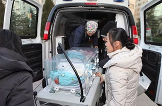 于田县妇婴监护型护送